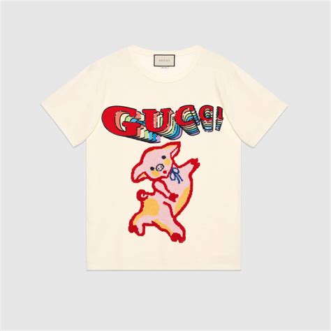 year of the pig gucci shirt|Gucci pig line.